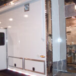 Mobile vision clinic trailer exterior
