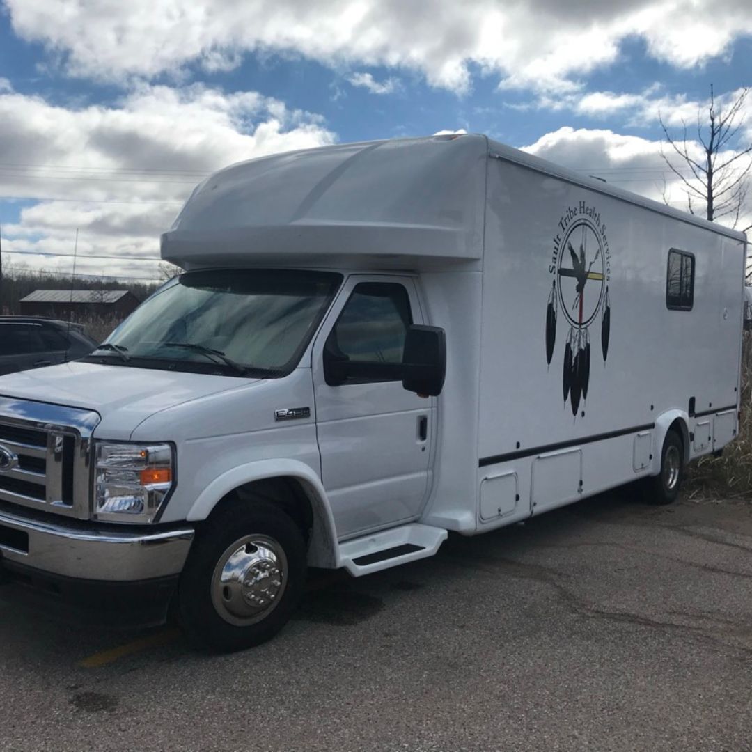 Mobile medical unit.