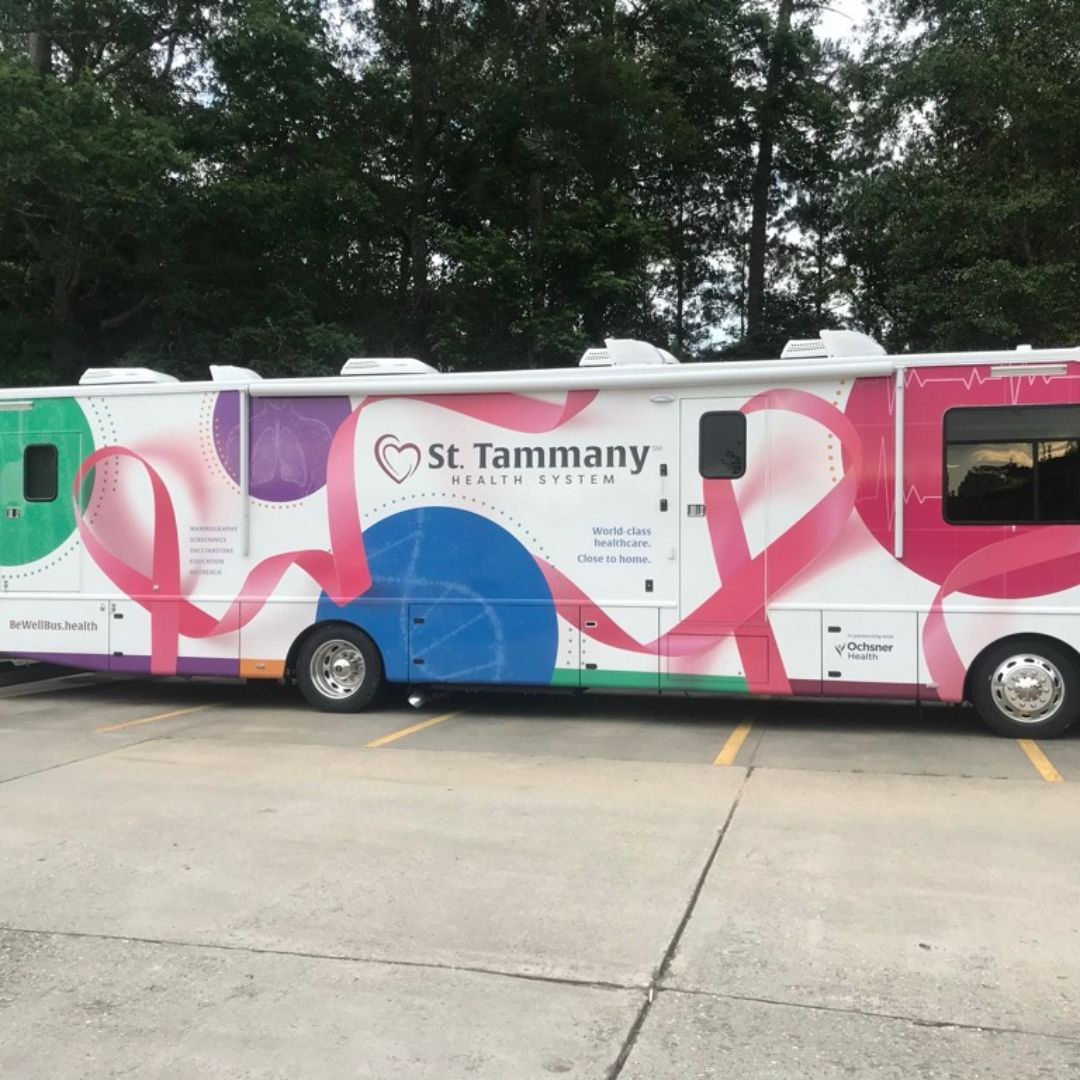 Large mobile medical unit.