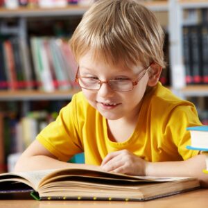 child reading