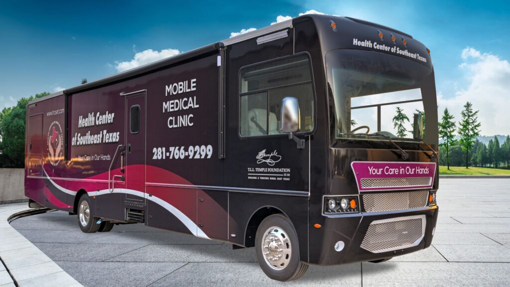 mobilel medical clinic bus