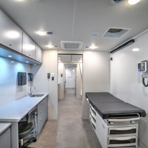 mobile specialty vehicle interior