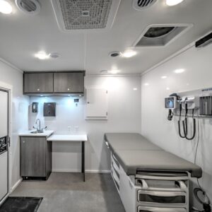 custom medical specialty vehicle interior