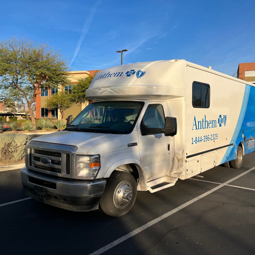 Exterior image of a mobile medical vehicle