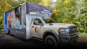 Mobile healthcare header