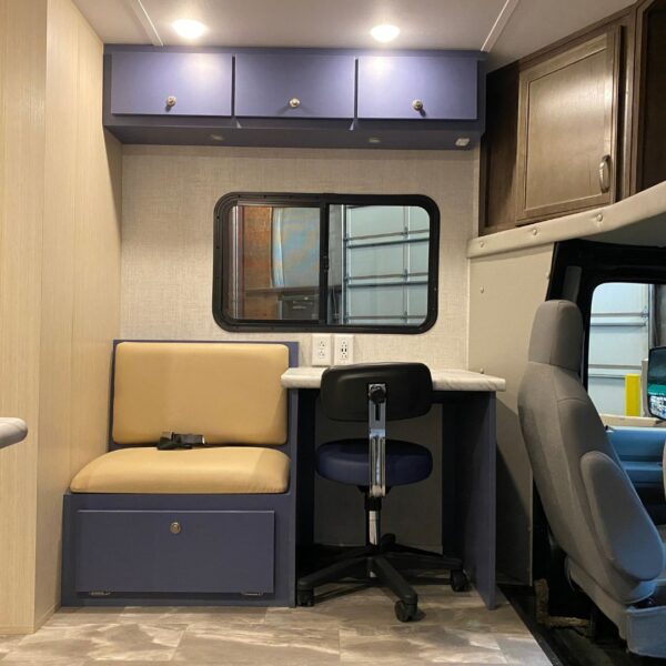 inside of medical mobile unit